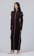 YEMINA BROWN DRESS