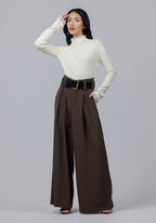 ÉLAN WIDE-LEG TROUSER